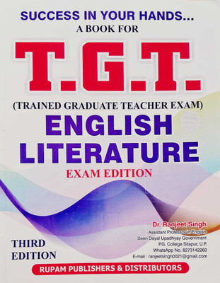Success In Your Hands A Book For T.G.T. English Literature (Trained Graduate Teacher Recruitment Exam)(Paperback, Dr. Ranjeet Singh)