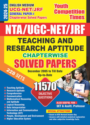 2024-25 NTA UGC-NET/JRF Teaching & Research Aptitude Solved Papers 928 1895 E(Paperback, YCT EXPERT TEAM)