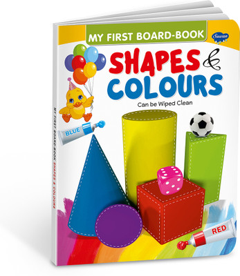My First Board Books Shapes And Colours | Big Size Board Book For Kids By Sawan(Hardcover, Sawan)