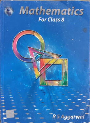 Rs Aggarwal Mathematics For Class 8 Old(Paperback, RS AGRWAL)