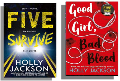 Bookswise Combo: Must Read 2 Books Set Five Survive & Good Girl Bad Blood ( English )(Paperback, Holly Jackson)