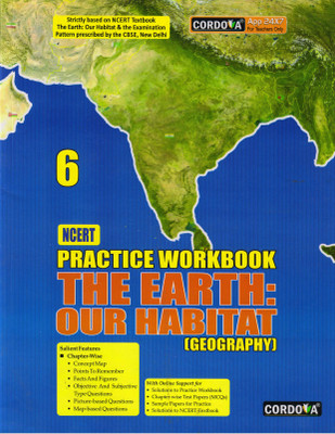 Cordova Ncert Practice Workbook The Earth: Our Habitat (Geography) Class - 6(Paperback, Z.I.Sherwani)