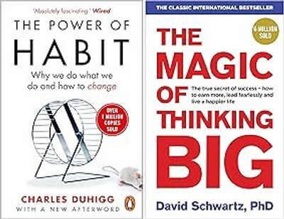 The Power Of Habit: Why We Do What We Do, And How To Change+The Magic Of Thinking Big (2 Books)(Paperback, Combo) The Power Of Habit: Why We Do What We Do, And How To Change+The Magic Of Thinking Big (2 Books)(Paperback, Combo)