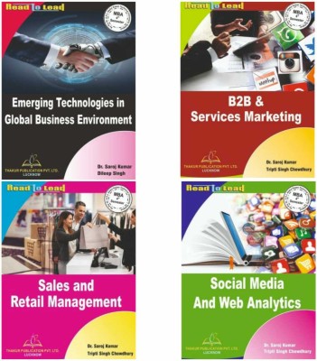 THAKUR PUBLICATION Marketing-Specialization (MR) MBA 4th Semester WITH COMMAN SUBJECT-Emerging Technologies In Global Business Environment, Total - 4 Books Set ACCORDING TO NEW SYLLABUS OF AKTU(Paperback, THAKUR PUBLICATION INHOUSE BOOK)