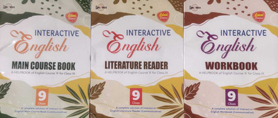 Interactive English 3 Book Set Literature Reader Main Course Book And Workbook A Helpbook Of English Course A For Class 9 2023-2024(Paperback, experience authors)