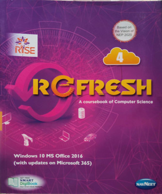 Refresh A Course Book Of Computer Science Class 4(Pepper back, Shweta)