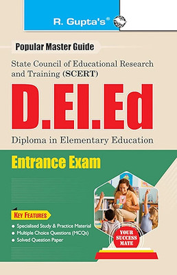 SCERT Delhi: D.El.Ed Entrance Exam Guide(Paperback, RPH Editorial Board)