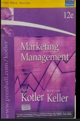 Marketing Management Philip Kotalar(Paperback, unknown)