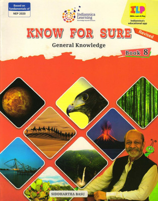 Know For Sure General Knowledge Class-8(Paperback, SIDDHARTHA BASU)