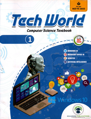 Tech World Computer Science Textbook - 1(Paperback, S.K. GAUR)