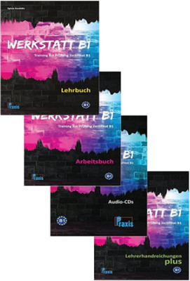 Werkstatt B1 - Lehrbuch+Arbeitsbuch+Lehrerhandreichungen Plus+5 Audio-CDs Germen Language(Paperback, Others, Spiros Koukidis)