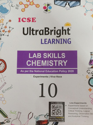 ICSE Ultrabright Learning Lab Skills Chemistry Class 10(Pepper back, Suchitra jain)