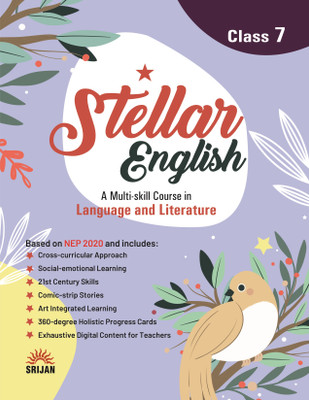 Srijan Stellar English For Class - 7 A Multi-Skill Course In Language And Literature(Paperback, A. L. KHANNA)