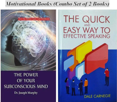 The Power Of Your Subconscious Mind & The Quick And Easy Way To Effective Speaking (Combo Set Of 2 Motivational Books)(Hardcover, Dr. Joseph Murphy & Dale Carnegie)