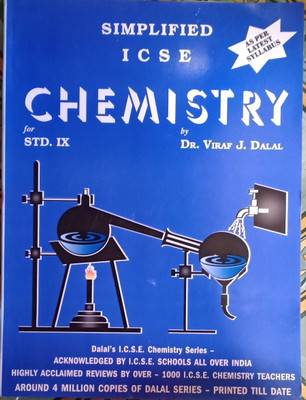 Simplified ICSE Chemistry For Class 9(Pepper back, DR.viraf j.dalal)