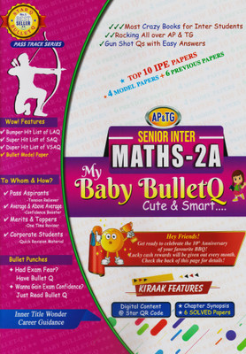 AP & TS Senior Inter Maths-2A My Baby Bullet-Q 2025-26 Edition(Paperback, SRI PUBLISHERS)