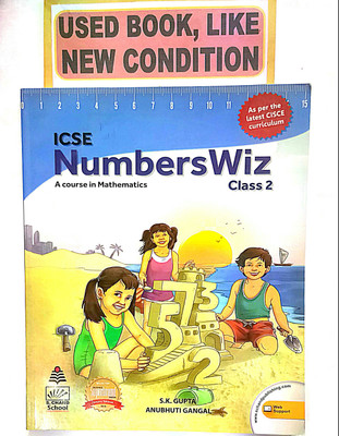 ICSE NUMBERS WIZ Class-2 (Old Book)(Paperback, S. K. Gupta)