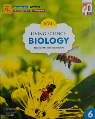 Icse Living Science Biology Based On The Latest Curriculum Class 6(Paperback, D.K. Rao)