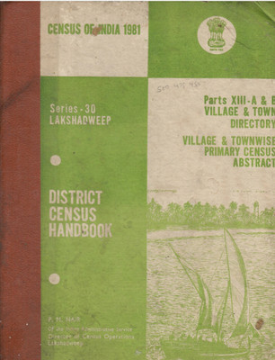 Census Of India 1981 - Lakshadweep - Series 30(Hardcover, P.M. Nair)
