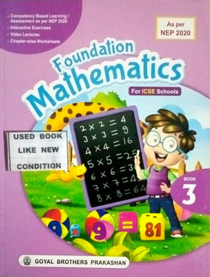 Foundation Mathematics For Icse Schools-3 (Old Book)(Paperback, R. S. DHAUNI, S. S. Sharma)