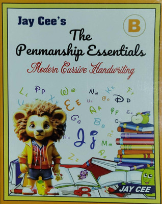 Jay Cees The Penmanship Essentials Modern Cursive Handwriting Book B(Paperback, Jm rosemeyer)