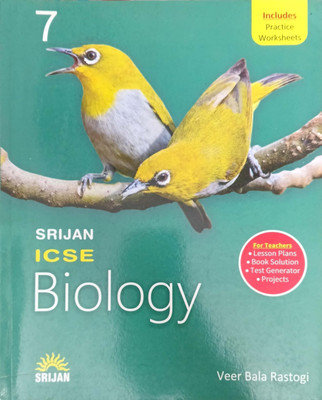 Srijan Icse Biology Class 7(Pepper back, Veer Bala rastogi)