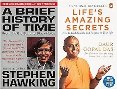 A Brief History Of Time: From Big Bang To Black Holes & Life's Amazing Secrets
(2 Books)(Paperback, Combo)