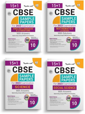 Together With CBSE Class 10 Sample Paper 2022-23 Combo- Science, SST, English And Mathematics Standard (4 Books) 2023(Paperback, Rachna Sagar)