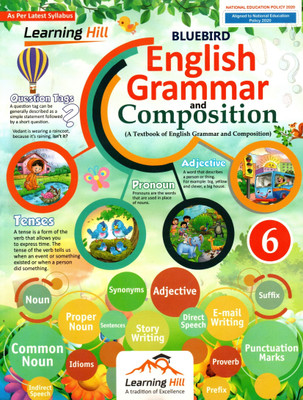 Bluebird English Grammar And Composition(A Textbook Of English Grammar And Composition) Class - 6(Paperback, Dr. Fr JOHN PARANKIMALIL)