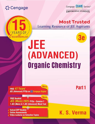 JEE (Advanced) Organic Chemistry: Part 1 (Paperback, K. S. Verma)(Paperback, K. S. Verma)