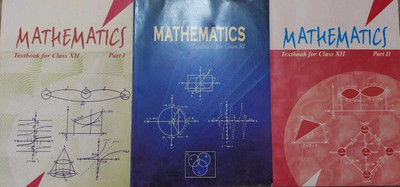 Mathematics NCERT Textbook For Class 11 And 12 Combo Of3 Books (Paperback, NCERT)(Paperback, ncert)