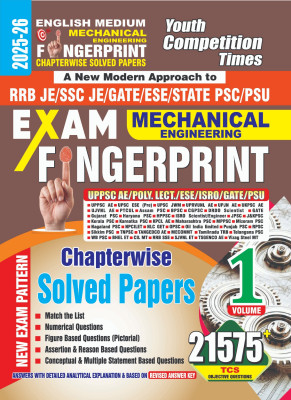 Mechanical Finger Print Vol.1 Chapterwise Solved Papers English Medium(Paperback, YCT)