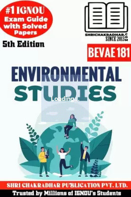 IGNOU BEVAE 181 Help Book Environmental Studies (5th Edition) (IGNOU Study Notes/Guidebook Chapter-Wise) For Exam Preparations With Solved Previous Year Question Papers (New Syllabus) Including Solved Sample Papers IGNOU BAG Ability Enhancement Compulsory Course (AECC) (CBCS) Bevae181(Paperback, BHA IGNOU BEVAE 181 Help Book Environmental Studies (5th Edition) (IGNOU Study Notes/Guidebook Chapter-Wise) For Exam Preparations With Solved Previous Year Question Papers (New Syllabus) Including Solved Sample Papers IGNOU BAG Ability Enhancement Compulsory Course (AECC) (CBCS) Bevae181(Paperback, BHA