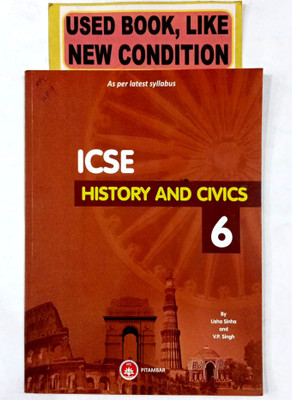 Icse History And Civics Class-6(Old Book)(Paperback, USHA SHINHA, V.P. SINGH)