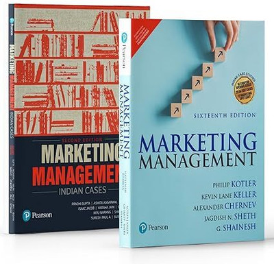 COMBO BOOKS- MARKETING MANAGEMENT (16th Edition) MARKETING MANAGEMENT (2nd Edition)(Paperback, G.Shainesh Philip Kotler | Kevin lane Keller | Prachi Gupta)