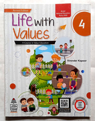 Life With Values Class- 4 (Old Like New Book)(Paperback, Virender Kapoor)