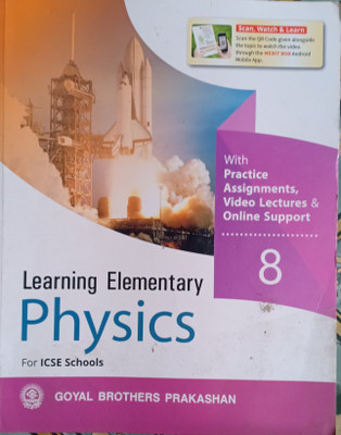 Learning Elementary Physics For ICSE School Class 8(Pepper back, V.k sally)