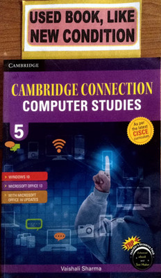 Cambridge Connection Computer Studies Class-5 (Old Book)(Paperback, VAISHALI SHARMA)