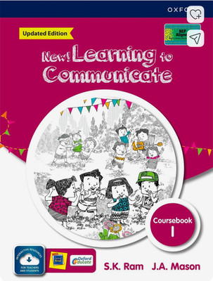 OXFORD, NEW ! LEARNING TO COMMUNICATE COURSEBOOK Class 1(Paperback, S.K. RAM, J.A. MASON)