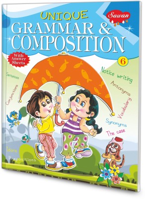 Unique Grammar & Composition � 6 Book For Kids : English Grammar Book, Learning Book For Kids, Grammar Book For Kids, Educational Book For Kids(Paperback, Manoj Publications Editorial Board)