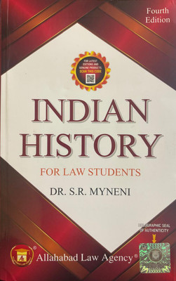 Indian History ( For Law Students )(Paperback, Dr. S.R. Myneni)