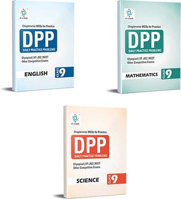 Hive Mind Foundation Course Class 9 English DPP, Maths DPP, Science DPP (3 Books Combo) For NTSE, STSE, JEE, NEET Olympiad Exam And Other Competitive Exams(Paperback, HiveMind Eduventures Editorial Board)
