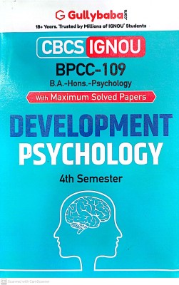 IGNOU BAG-HONS.-Psychology Help Guide (BPCC-119, Development Psychology )(PAPER BINDING, GPH)