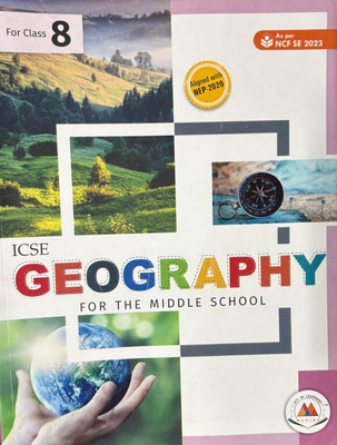 Icse Geography For The Middle School For Class 8(Paperback, DR. Fr. THOMAS T.O.CMI, M Bhandari)