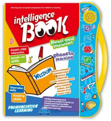 Musical Practice E-Book For Kids - Alphabets Number Learning Electronic Intelligence Notebook For 3+ Year Kids(NA, JKNK)