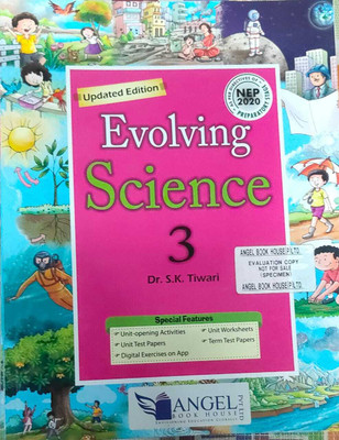 Evolving Science Class-3 || Angel Book House ||(Paperback, Dr. S.K. Tiwari)