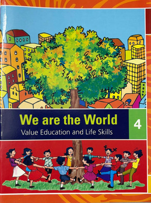 We Are The World Value Education And Life Skills English Book Class 4(Paperback, Orient Black Swan)