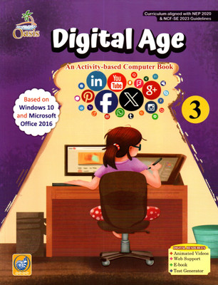 Oasis, Digital Age, Activity Based Computer Book, Class-3(Paperback, DR. SHILPA JEJURKAR)