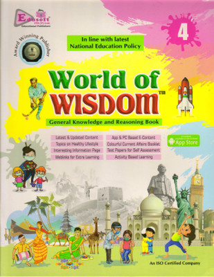 World Of Wisdom - 4
( General Knowledge And Reasoning Book )(Paperback, GAGAN AGARWAL)