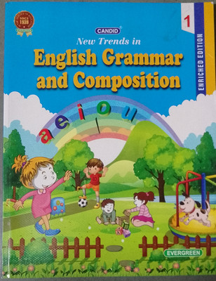 Evergreen Candid New Trends In English Grammar And Composition For Class 1(Paperback, Anita Arathoon)